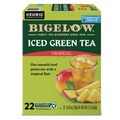 Coffee - Caffeinated | Bigelow 5000364656 0.10 oz. Tea K-Cups - Tropical Iced Green Tea (22/Box) image number 0