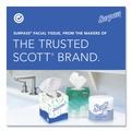 Facial Tissues | Surpass 21340 2-Ply Flat Box Facial Tissue for Business - White (100 Sheets/Box, 30 Boxes/Carton) image number 3