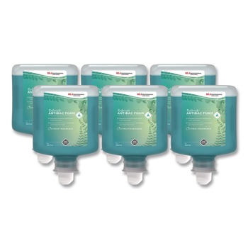 SC Johnson 069124050087 1 Liter Refresh Foaming Hand Soap Manual Cartridge Refill - Citrus (6/Carton)