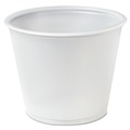 Cups | Dart P550N 5.5 oz Polystyrene Portion Cups - Translucent (2500/Carton) image number 2