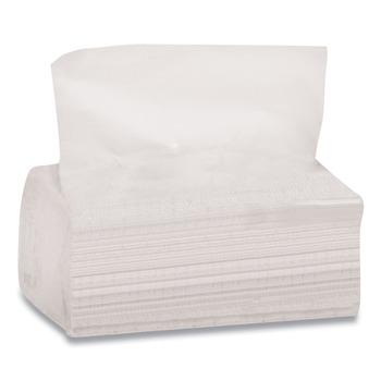 Tork 192124 2-Ply 6.5 x 8.5 Multipurpose Paper Wiper - White (36/Carton)
