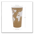 Cups | Eco-Products EP-BHC20-WA 20 oz. World Art Renewable Compostable Hot Cups (1000/Carton) image number 2