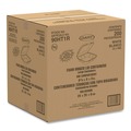 Food Containers & Lids | Dart 90HT1R 9 in. x 9 in. x 3 in. Foam Hinged Lid Containers - White (200/Carton) image number 0