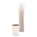 Cups | Boardwalk BWKWHT12HCUP 12 oz. Paper Hot Cups - White (50 Cups/Sleeve, 20 Sleeves/Carton) image number 0