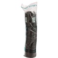 Cup Lids | Dart OPT1224TGB Optima Reclosable Lids for Hot Paper Cups Fits 12 oz. to 24 oz. Hot Paper Cups - Black (1200/Carton) image number 2