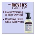 Hand Soaps | Mrs. Meyer's SJN379557 10 oz Clean Day Foaming Hand Soap - Lavender (4/Carton) image number 4