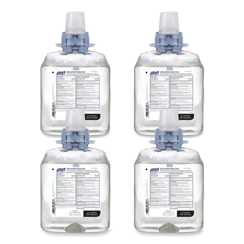 PURELL 5192-04 1200 ml Unscented Advanced Hand Sanitizer Foam For CS4 and FMX-12 Dispensers (4/Carton)