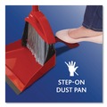 Brooms | O-Cedar 168020EA 48 in. Handle PowerCorner Pet Pro Broom and Step-On Dust Pan - Red/Black/Gray image number 3