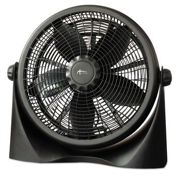 FANS | Alera ALEFAN163 16 in. 3-Speed Super-Circulation Plastic Tilt Fan - Black