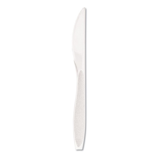 Disposable Knives | SOLO HSWK-0007 Impress Heavyweight Full-Length Polystyrene Knives - White (1000/Carton) image number 0