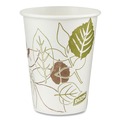 Cups | Dixie 2338WS Pathways 8 oz. Paper Hot Cups (25/Pack) image number 1
