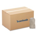 Mop Heads | Boardwalk BWK732C 32 oz. Economical Lie-Flat Cotton Fiber Mop Head - White (12/Carton) image number 0