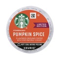 Coffee - Caffeinated | Starbucks 12412028 Coffee K-Cups - Pumpkin Spice (22/Box, 4 Boxes/Carton) image number 1