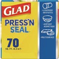 Films | Glad 70441 70 sq. ft. Foot Roll Press'n Seal Food Plastic Wrap (12/Carton) image number 2