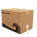 Disposable Spoons | Boardwalk BWKTASTERSPOON Heavyweight Polypropylene Tasting Spoon Cutlery - White (3000/Carton) image number 0