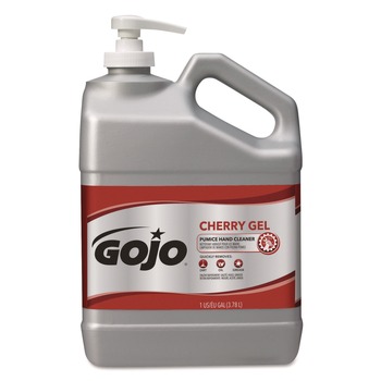 HAND SOAPS | GOJO Industries 2358-02 1 gal. Bottle Cherry Gel Pumice Hand Cleaner - Cherry Scent (2/Carton)