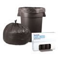 Low-Density Trash Bags | Boardwalk H7658SGKR01 38 in. x 58 in. 1.1 mil 60 gal. Low-Density Waste Can Liners - Gray (100/Carton) image number 0