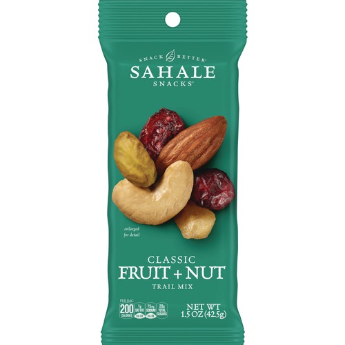 Snacks | Sahale Snacks 9386900330 1.5 oz Bag Fruit and Nut Classic Trail Mix (18/Carton) image number 0