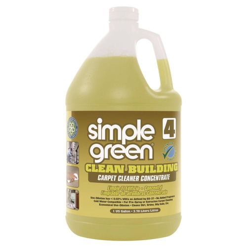 Carpet Cleaners | Simple Green 1210000211201 1 Gallon Bottle Unscented Clean Building Carpet Cleaner Concentrate image number 0