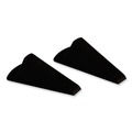 Doorstops | Master Caster 00969 Giant Foot 3.5 in. W x 6.75 in. D x 2 in. H No-Slip Rubber Wedge Doorstop - Brown (2/Pack) image number 0
