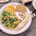 Perforated Roll & Hand Towels | World Centric KNBBI Bamboo Paper Knife Cutlery - Natural (750/Carton) image number 1