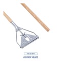 Mop Handles | Boardwalk BWK605 62 in. Wood Handle Quick Change Metal Head Mop Handle for No. 20 and Up Heads image number 4