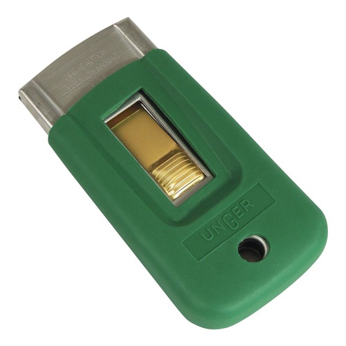 Scrapers | Unger SR040 ErgoTec Safety Scraper with Rubber Cover, Accepts 1-1/2 in. Blade image number 0