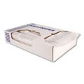 High-Density Trash Bags | Heritage Z4824RN R01 24 in. x 24 in. 6 mic 10 Gallon High-Density Waste Can Liners - Natural (1000/Carton) image number 2