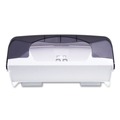Towel Dispensers | San Jamar T1700TBK 11.75 in. x 6.25 in. x 18 in. Ultrafold Multifold/C-Fold Classic Towel Dispenser - Black Pearl image number 3