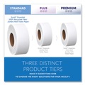 Toilet Tissues | Scott 67805 2-Ply 3.55 in. x 1000 ft. Septic Safe Essential 100% Recycled Fiber JRT Bathroom Tissue for Business - White (12/Carton) image number 2
