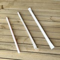 Straws/Stems/Sticks | Boardwalk BWKGSTW775RW 7.75 in. Wrapped Giant Polypropylene Straws - Red/White Striped (7200/Carton) image number 4