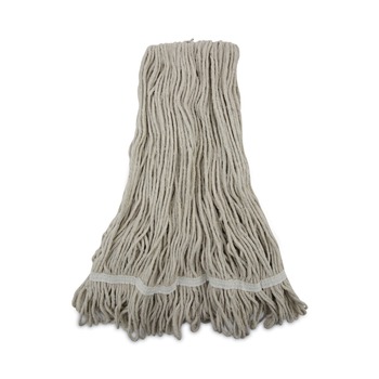 Boardwalk BWK4024CCT Pro Loop Web/Tailband Cotton Wet Mop Head (12/Carton)