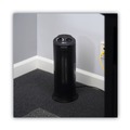Facility Heaters | Alera ALEHECT17 7.37 in. x 7.37 in. x 17.37 in. 1,500 Watts Mini Tower Ceramic Heater - Black image number 5