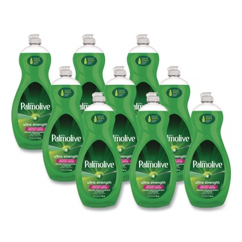 PRODUCTS | Palmolive US04282A 32.5 oz. Bottle Dishwashing Liquid - Green Scent (9/Carton)