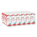 Perforated Roll & Hand Towels | WypAll 05843 70/Roll 11 in. x 10.4 in. L30 General Purpose Wipers - White (24 Rolls/Carton) image number 0