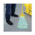 Mop Heads | Boardwalk BWK1200XL EcoMop Looped-End Recycled Fibers Mop Head - Green, Large image number 6