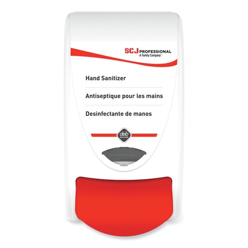 Hand Sanitizer Dispensers | SC Johnson IFS1LDS 1 Liter 4.92 in. x 4.6 in. x 9.25 in. Sanitizer Dispenser - White (15/Carton) image number 0