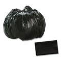 Low-Density Trash Bags | Stout by Envision T2424B10 24 in. x 24 in. 1 mil. 10 Gallon Total Recycled Content Plastic Trash Bags - Brown/ Black (250/Carton) image number 1