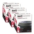 Low-Density Trash Bags | AccuFit H8053TC RC1 40 in. x 53 in. 0.9 mil 55 Gallon Linear Low Density Can Liners with AccuFit Sizing - Clear (50 Bags/Box, 3 Boxes/Carton) image number 0