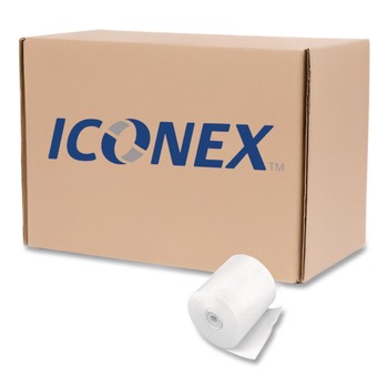 PM Company 8838 3 in. x 225 ft. Direct Thermal Printing Thermal Paper Rolls - White (24/Carton)