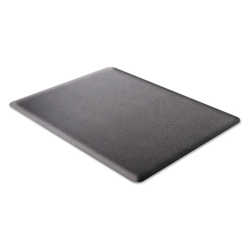 Floor Mats | Deflecto CM24242BLKSS Ergonomic 53 in. x 45 in. Sit Stand Mat - Black image number 0