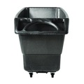 Carts & Trucks | Rubbermaid Commercial FG101300BLA 151 Gallon 1000 lbs. Capacity Plastic Structural Foam Tilt Truck - Black image number 1
