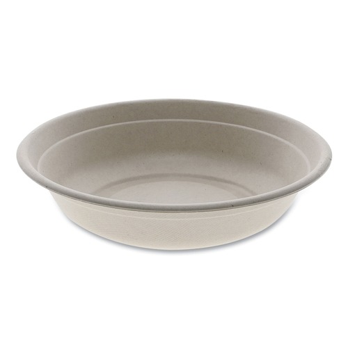 Bowls | Pactiv Corp. YMC508BWL32P 32 oz EarthChoice Fiber-Blend Bagasse Dinnerware Bowl - Natural (400/Carton) image number 0