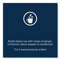 Tea | FLAVIA 48021 0.09 oz. Pouch The Bright Tea Co. Freshpack - Chai Spice (100/Carton) image number 2