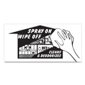 All Purpose Cleaners & Degreasers | Sprayway SW031 19 oz. Aerosol Spray Crazy Clean All Purpose Cleaner - Floral Scent (12/Carton) image number 3
