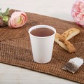Perforated Roll & Hand Towels | Dart DWTG8W Thermoguard 8 oz. Insulated Paper Hot Cups - White Sustainable Forest Design (40/Pack) image number 3