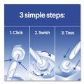 Toilet Brushes | Clorox 03191 ToiletWand Disposable Toilet Cleaning System with Handle/Caddy/Refills - White (6/Carton) image number 6