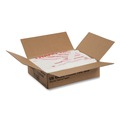 T-Sacks & Thank You Bags | AmerCareRoyal RPTYB6V 11.5 in. x 20 in. x 20 in. Thank You - Have a Nice Day Labeling Cut-Out Handles Thank You Bags - White/Red (775/Carton) image number 2