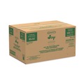 Food Containers & Lids | Dart 8SJ32 8 oz. 4.63 in. Diameter x 1.13 in. Height Squat Foam Container - White (500/Carton) image number 0