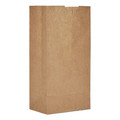 Grocery Bags | Ross & Wallace Paper Products 130304500PK/BL 5 in. x 3.13 in. x 9.88 in. #4 Size Extra-Heavy-Duty Grocery Paper Bags - Kraft (500/Bundle) image number 0